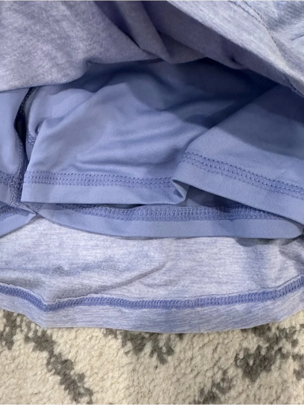NEW Kyodan Heathered Sky Blue Athletic Skort. Size medium - Picture 4 of 7